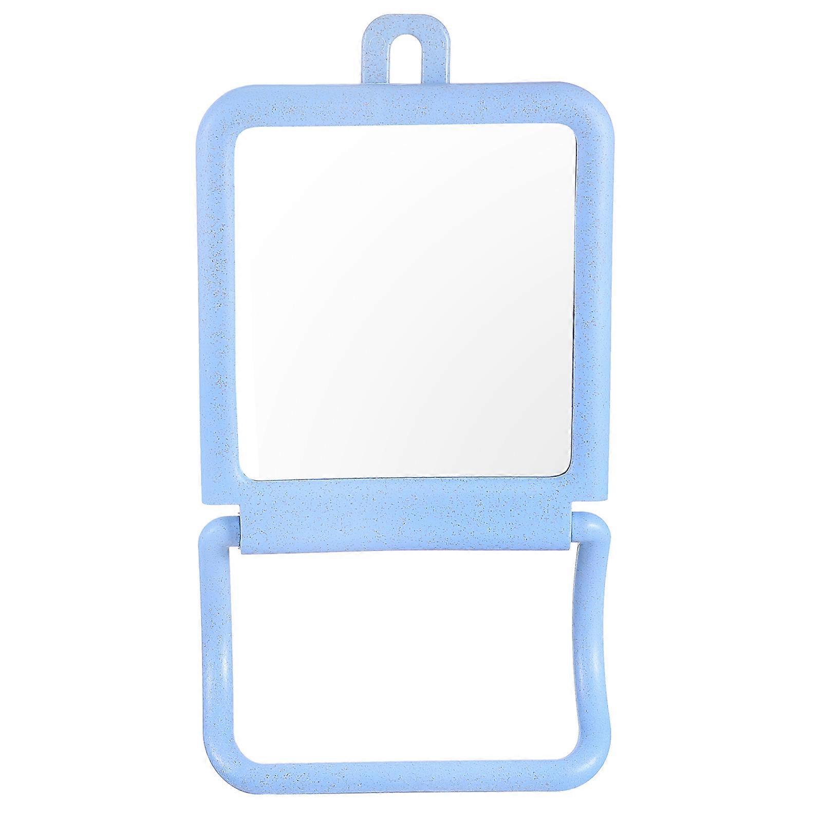 Blue Tabletop Mirror 3Pcs for Makeup Mirror Vanity Desktop Use
