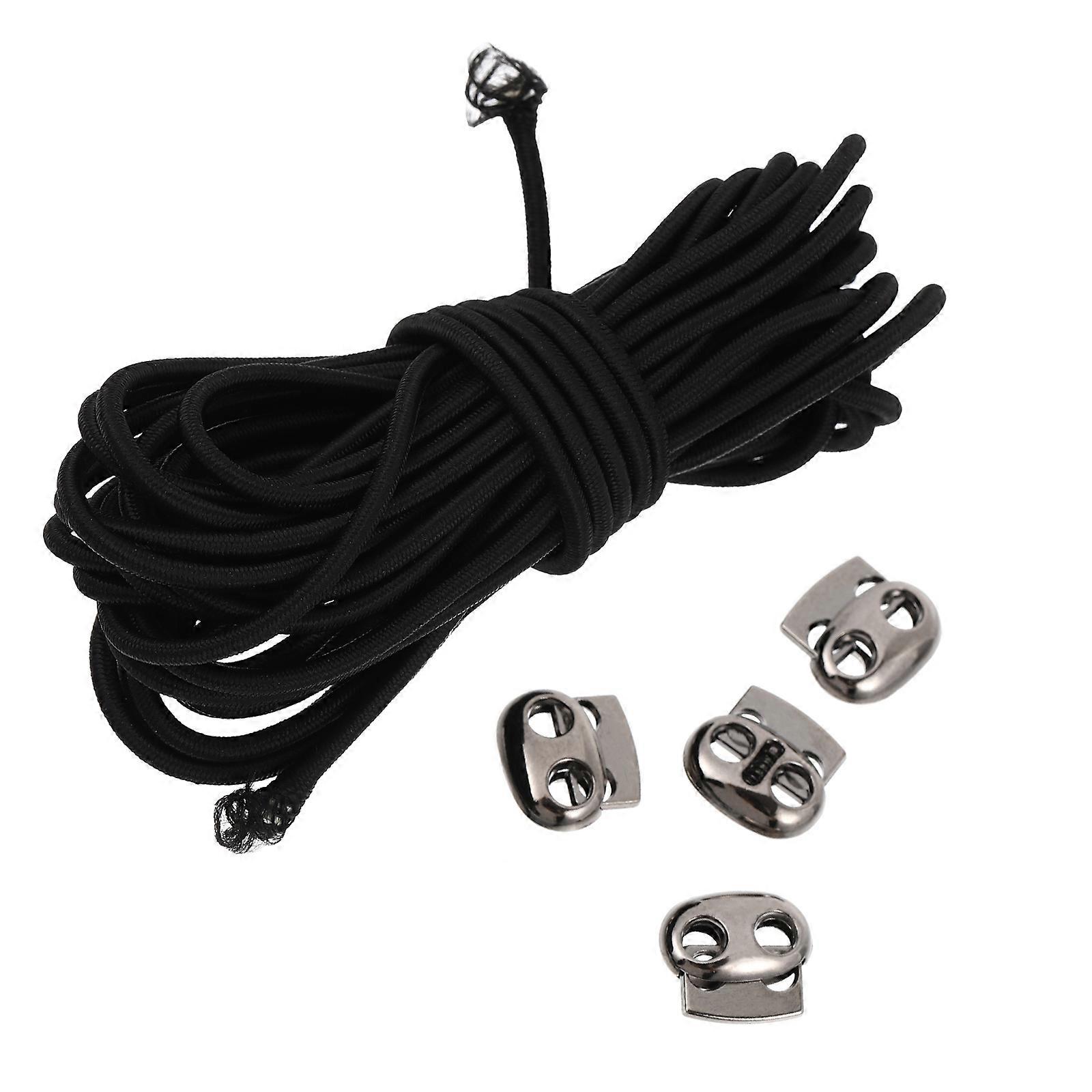 Cord Locks Metal Spring Buckles for Adjustable Drawstring Function 1Set
