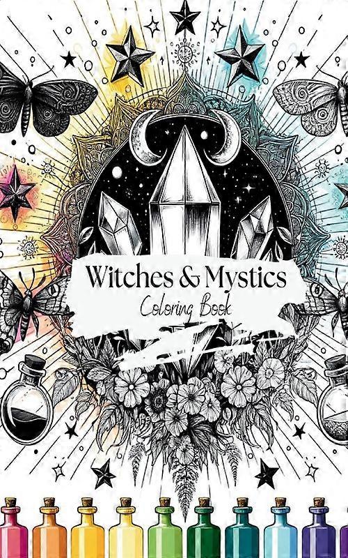 Witches & Mystics Coloring Book