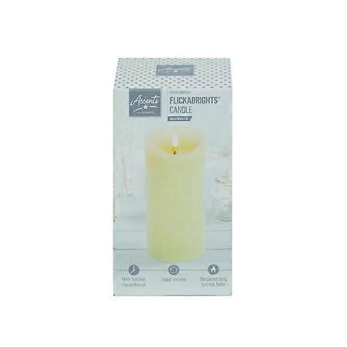 Premier Flickabrights Textured Candle With Timer