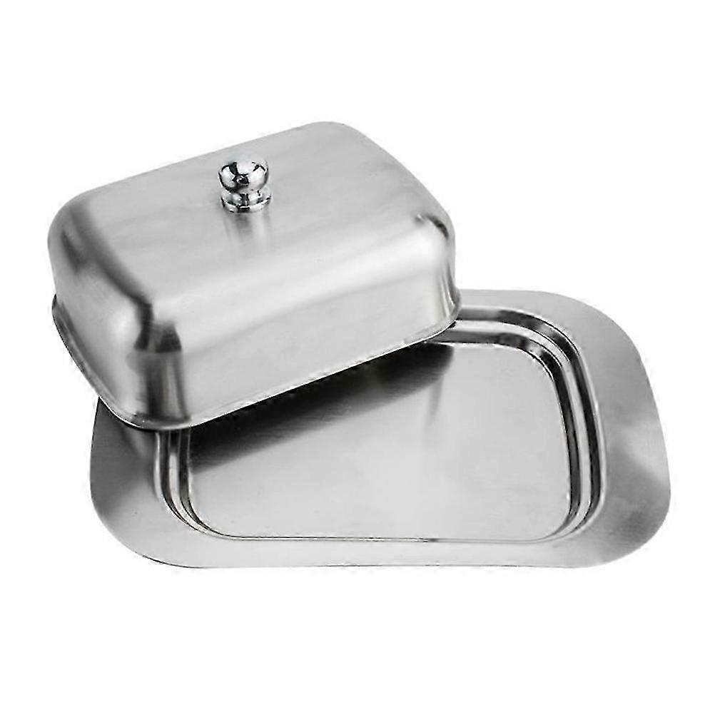 Stainless Steel Butter Dish Compact