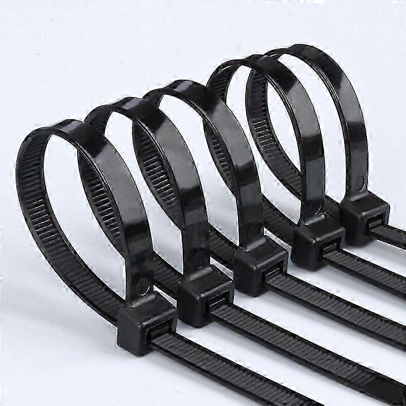 500Pcs Assorted Weatherproof Nylon Cable Ties