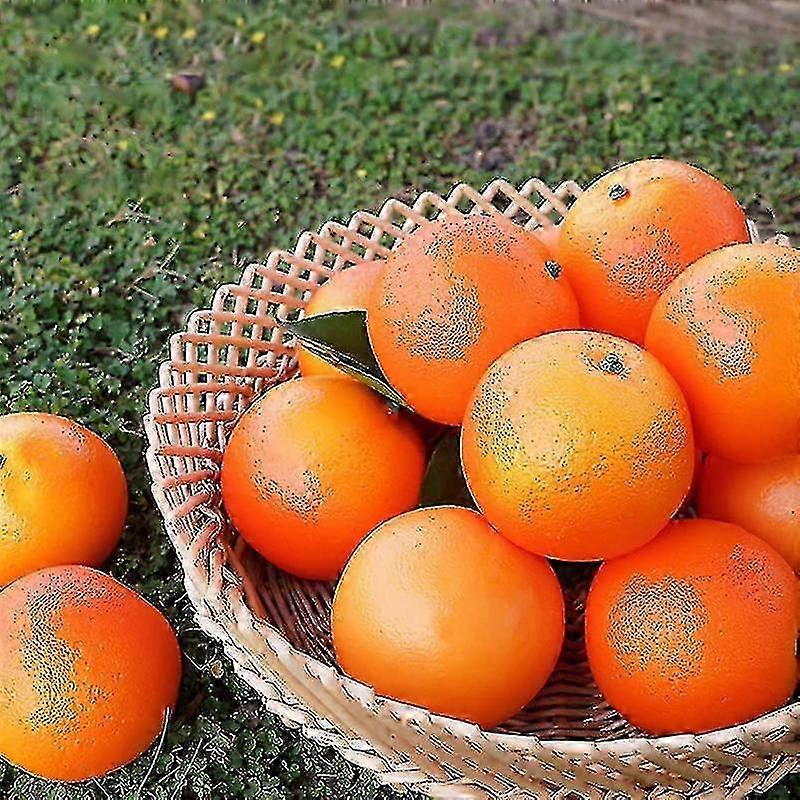 6 Artificial Fruit Fake Oranges
