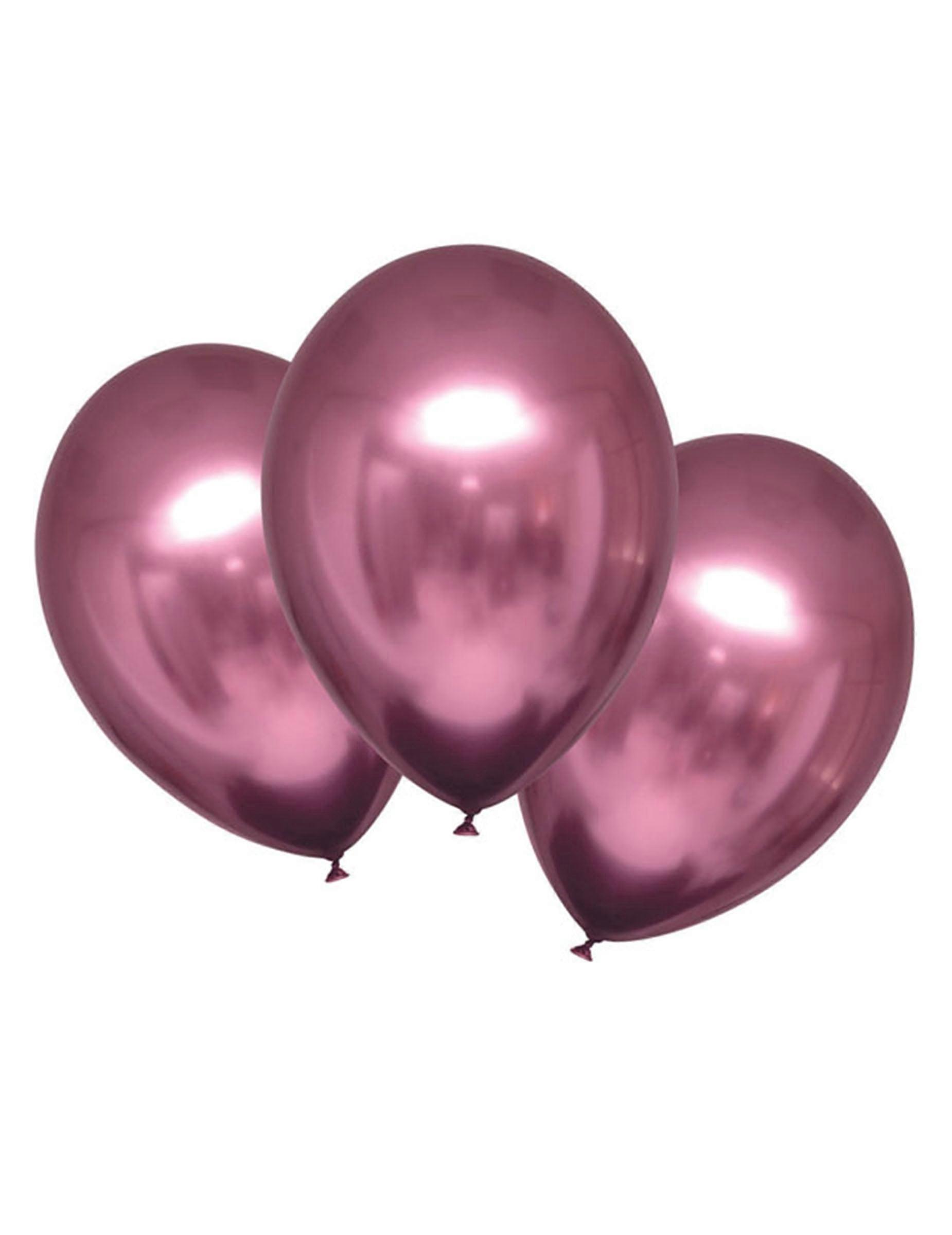 Satin Pink Latex Balloons 28cm