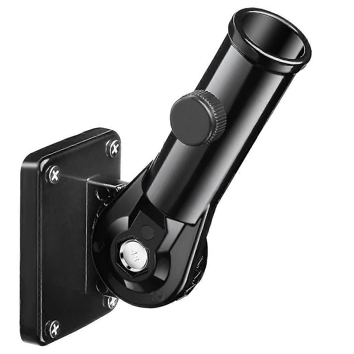 Flag Pole Holder Mounting Bracket Adjustable Flagpole Rod Hitch Bracket Multi-position Flag Pole Mounting Bracket,black