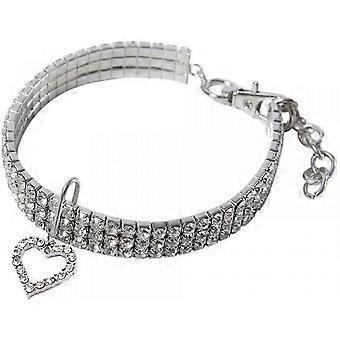 Blingbling Rhinestone Adjustable Collar
