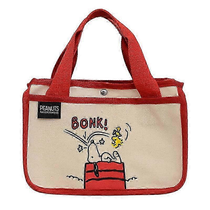Large Snoopy Canvas Tote Multifunctional