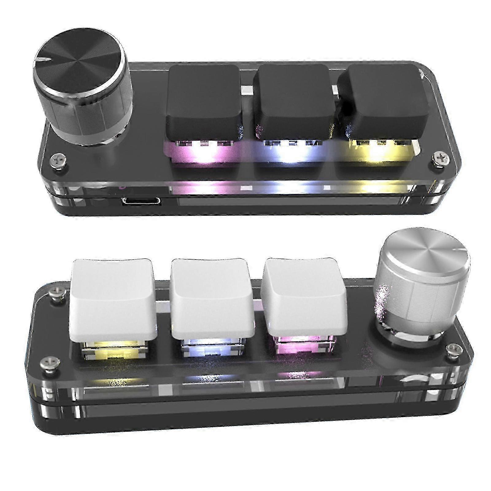3-Key+Knob RGB Mechanical Keypad