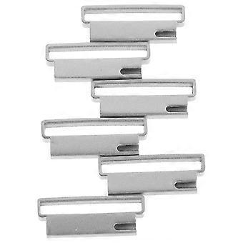 Watch Strap Accessories Stainless Steel Watch Band Connector Adapter for 12Pcs