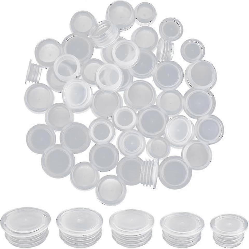 White Plastic Shaker Stoppers 5 Sizes