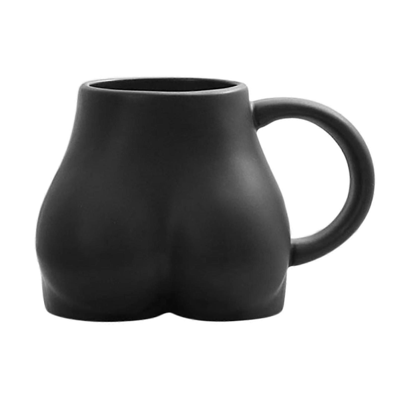 300ml Stylish Ceramic Body Shape Mug