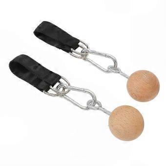 1 Pair Pull Up Ball Grip with Strap, Anti-Slip Versatile Handle for Pull Ups, Climbing & Strength Training