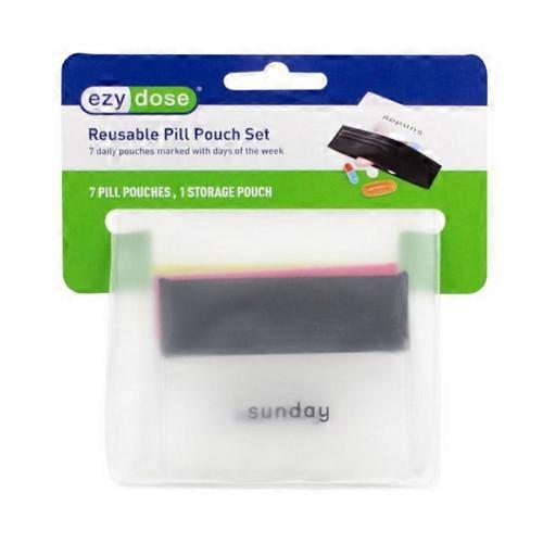 Ezy Dose Reusable Pill Pouch, 1 Count