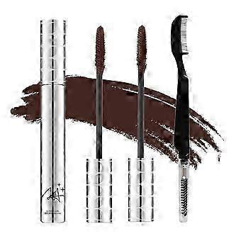 Waterproof Brown Mascara 2 Pack for Sensitive Eyes, Long Lasting Volume, Hypoallergenic New Arrival S04