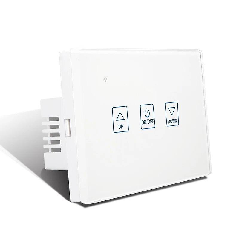 Wireless Smart Led Dimmer Switch Us Standard Wifi Smart Touch Deluxe Crystal Panel Switch Tuya App Remote Control