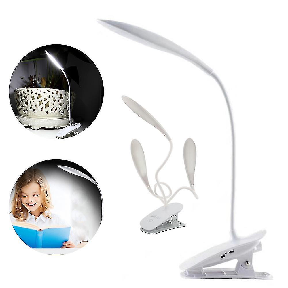 Clip On Reading Light Usb Rechargeable Book Light Bed Lamp Reading Lamp