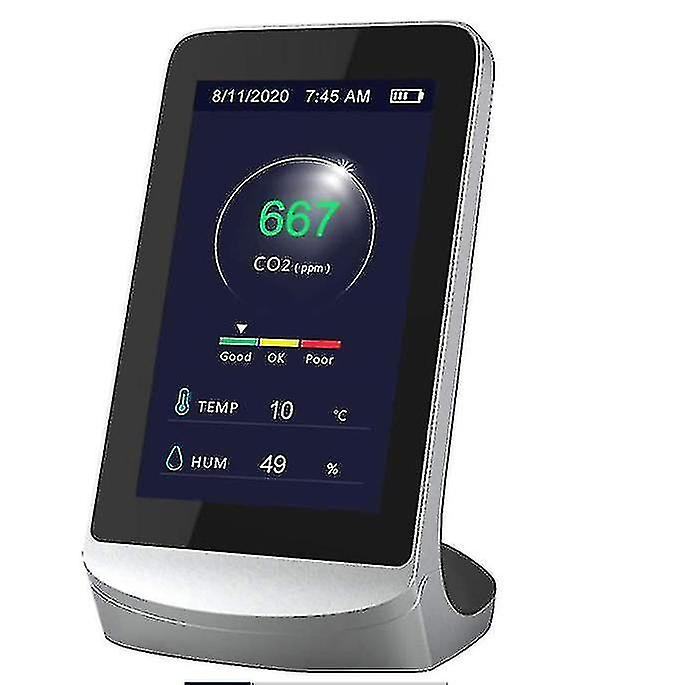 Darmowade Carbon Dioxide Detector Co2 Detector Co2 4.3" Display