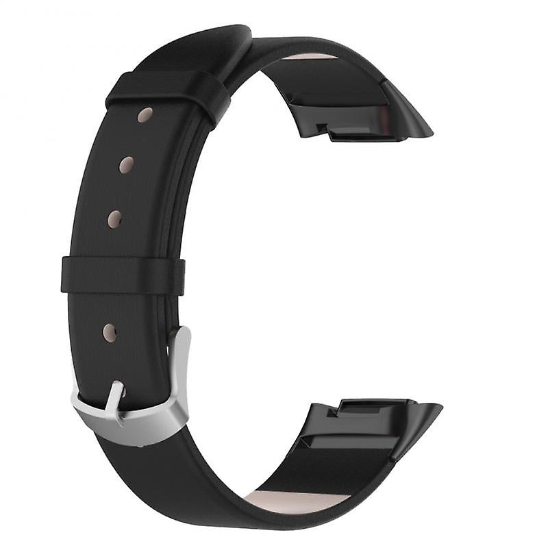 Leather Watch Band Suitable For Fitbit Charge 5