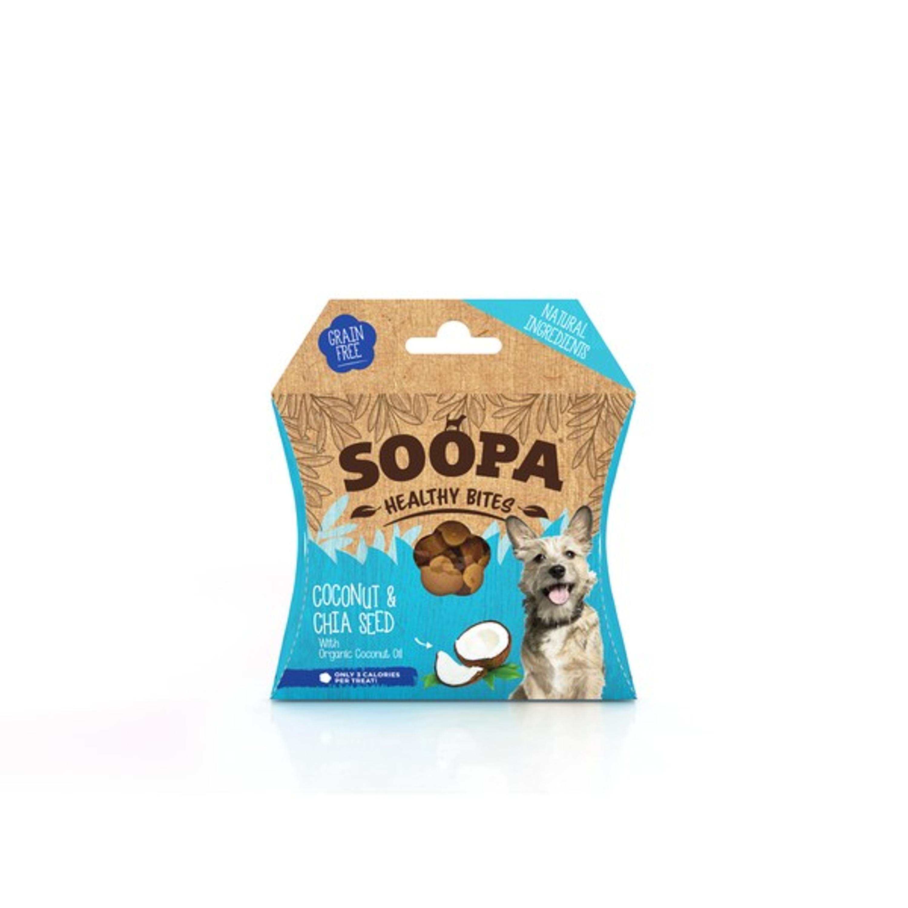 Soopa Coconut & Chia Seed Healthy Bites For Dogs