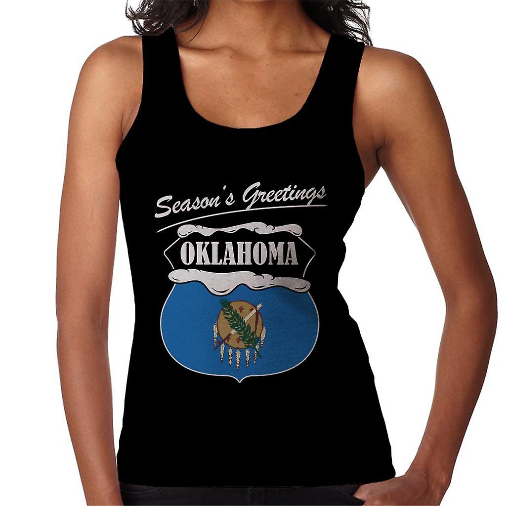 Seasons Greeting Oklahoma Women's Vest