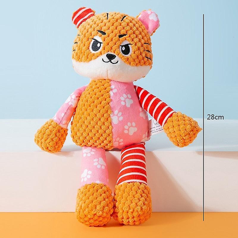 Pet Plush jucărie Cat Dog Puzzle jucărie drăguț animale Bite Rezistente Interactive Squeaky Pet Dog dinti de curățare Chew jucărie Pet Consumabile