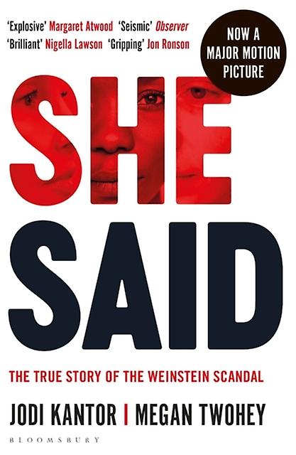 She Said by Megan Twohey Paperback Book