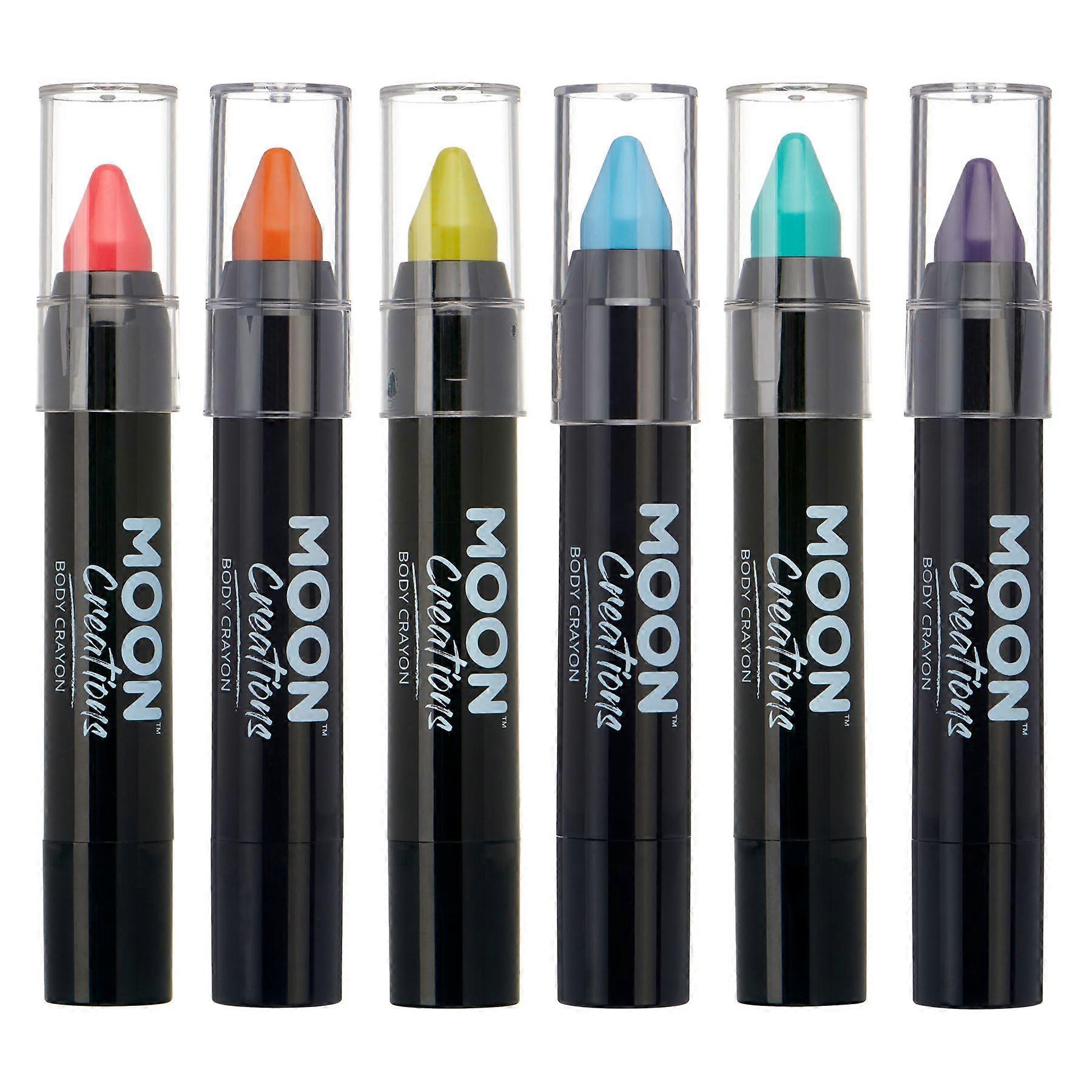 Måne kreasjoner - Kropps fargestifter - Lyse sett