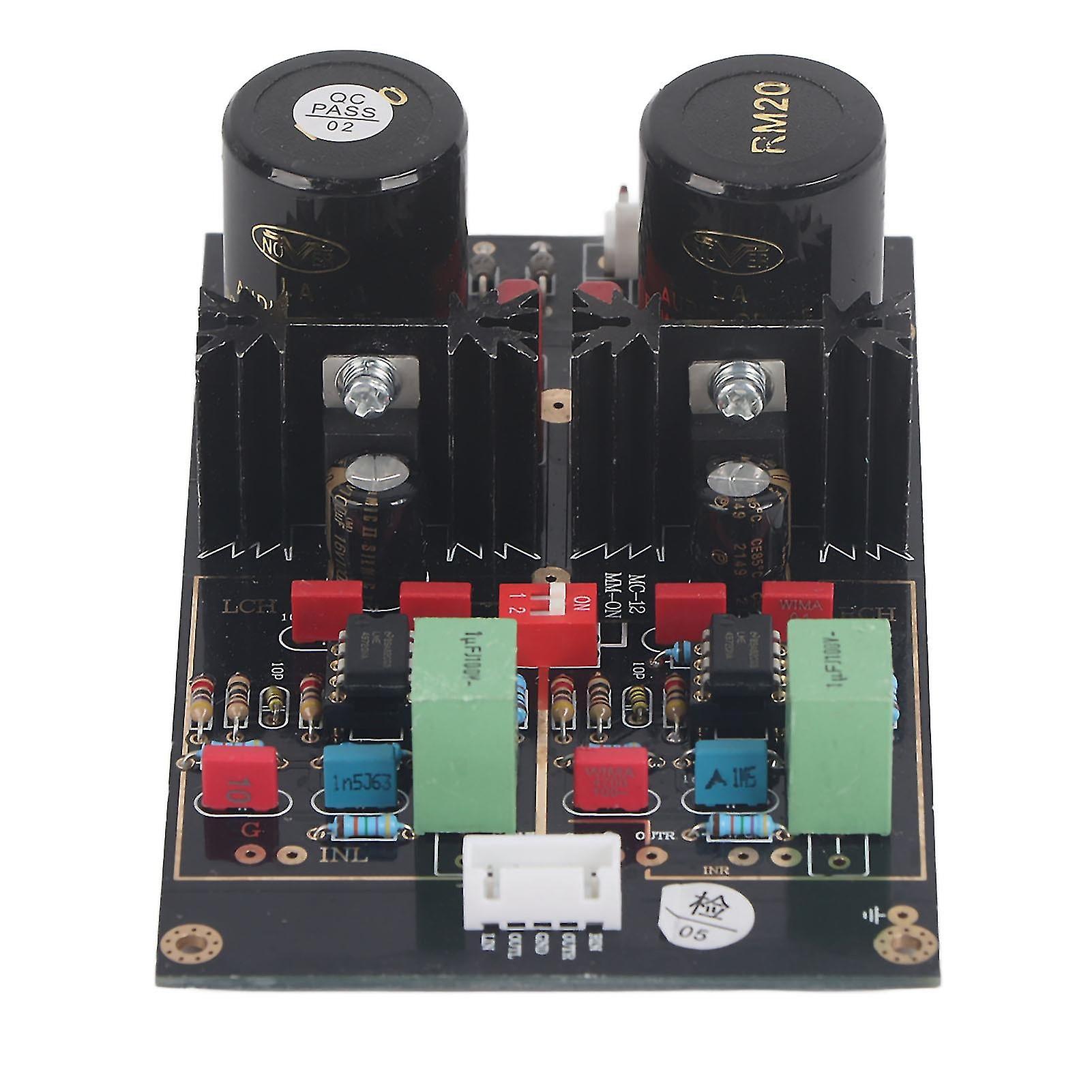 Audio Dual Circuit Mm/mc Phono Stage Hifi Amp Finished Amplifier Board (49720na)