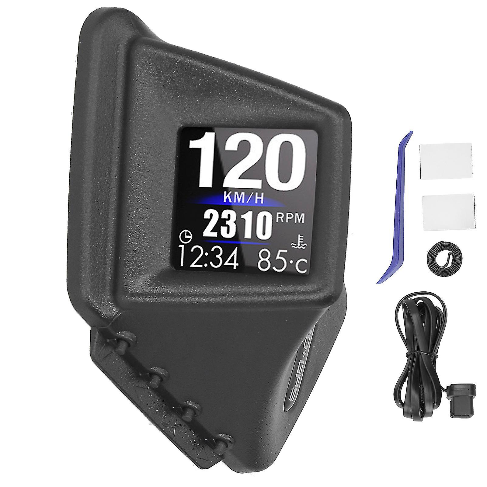 Auto OBD2 + GPS Smart Gauge Über Geschwindigkeit Warnung Alarm Multifunktionale Digitale Meter