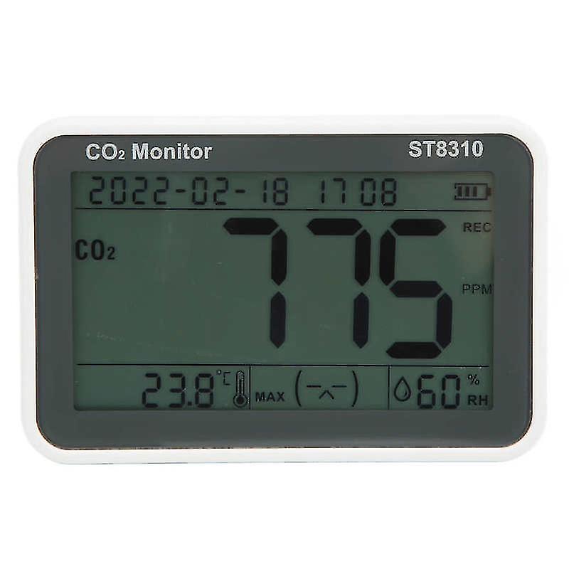 Carbon Dioxide Detector Air Quality Monitor High Accuracy For Hotel For Bedroom