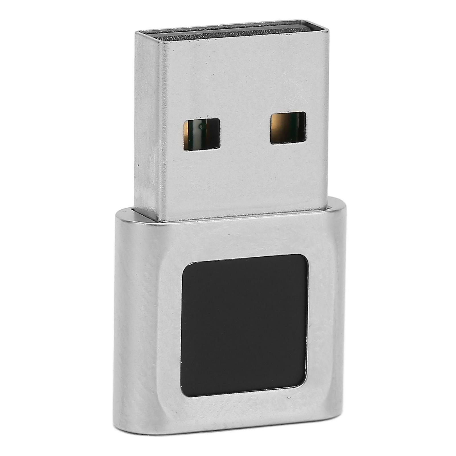 USB Fingerprint Reader 360 Degrees Touch Fast Matching High Sensitivity Hello Fingerprint Reader for Win Laptop Computer