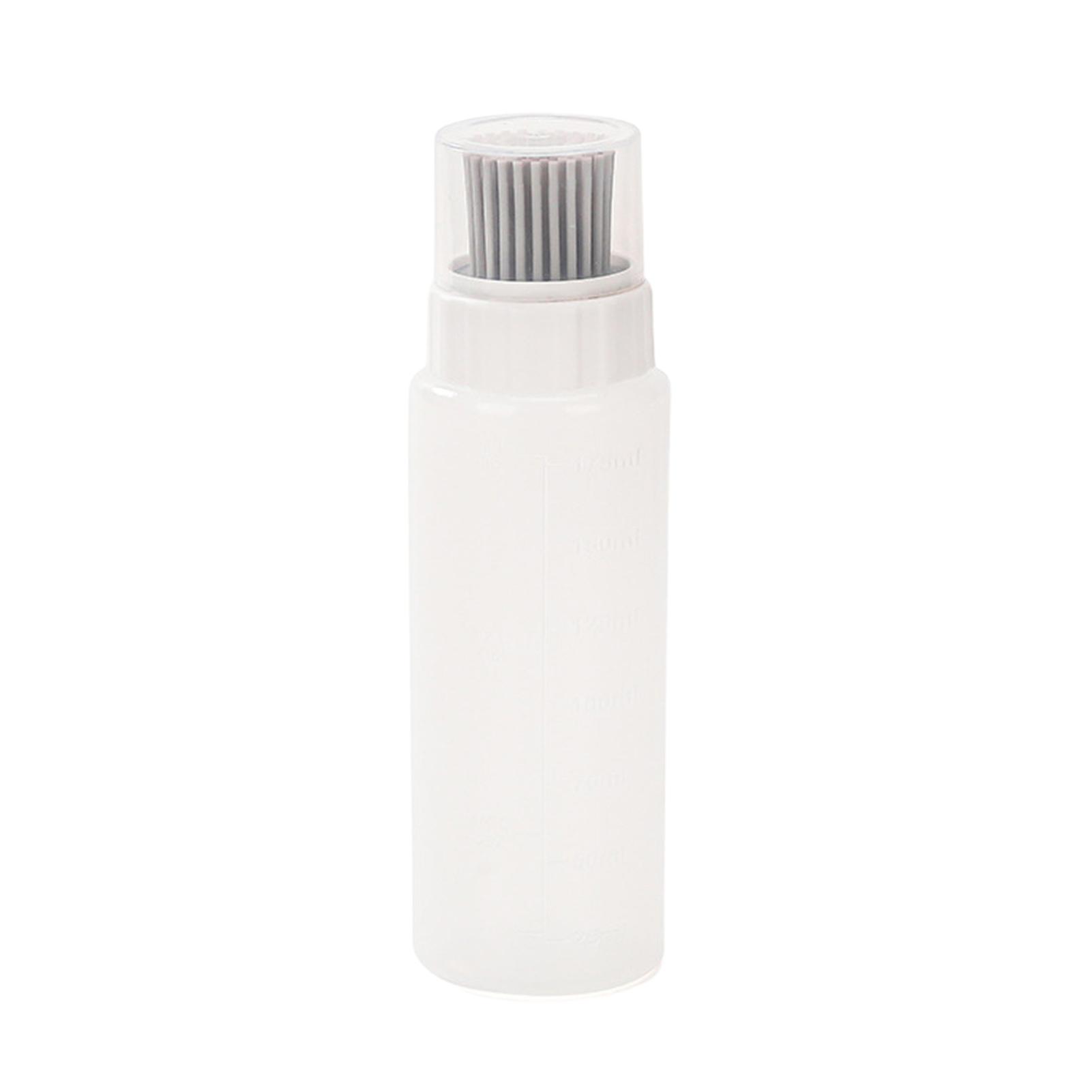 Transparent Oil Bottle With Scale Flexible Bristle Design Food Grade Bpa Free Oil Container Grilling Frying Tool