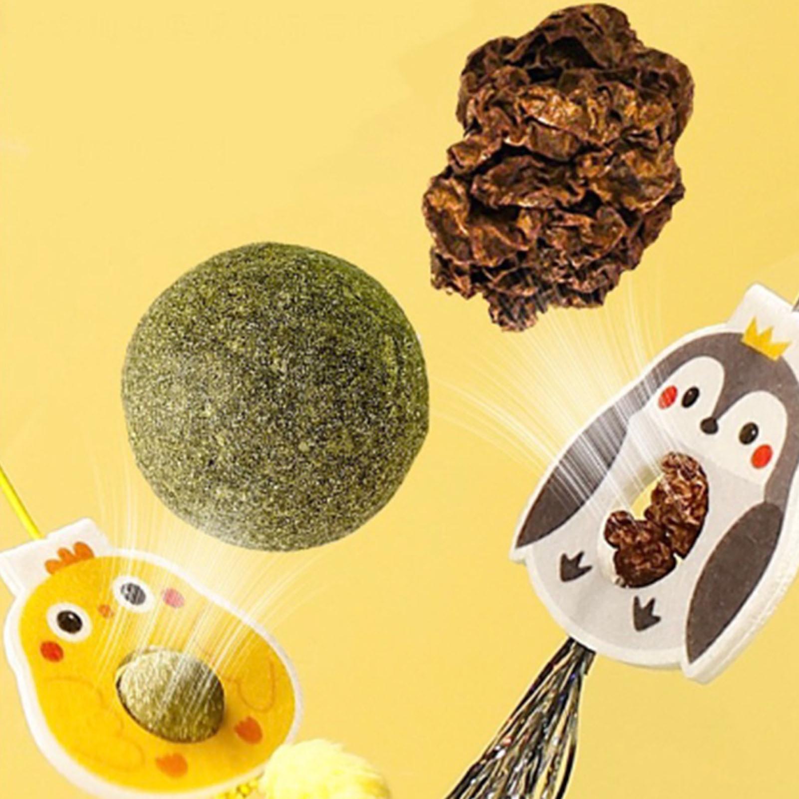 String Cat Toy Hanging Door Feather Toy Elastic Retractable Cat Attractive Teaser Toy Small Penguin 