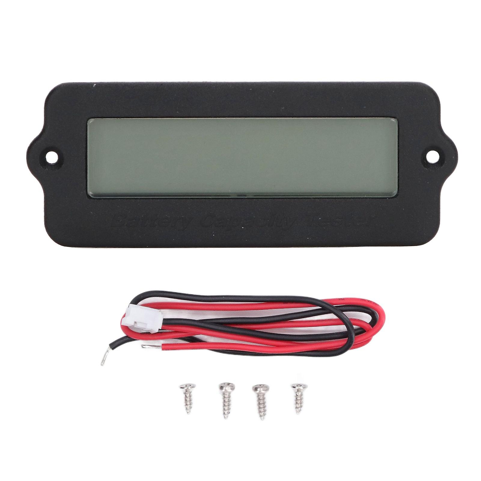 Battery Capacity Voltage Indicator Waterproof Portable Battery Charge Discharge Monitor for Automobile