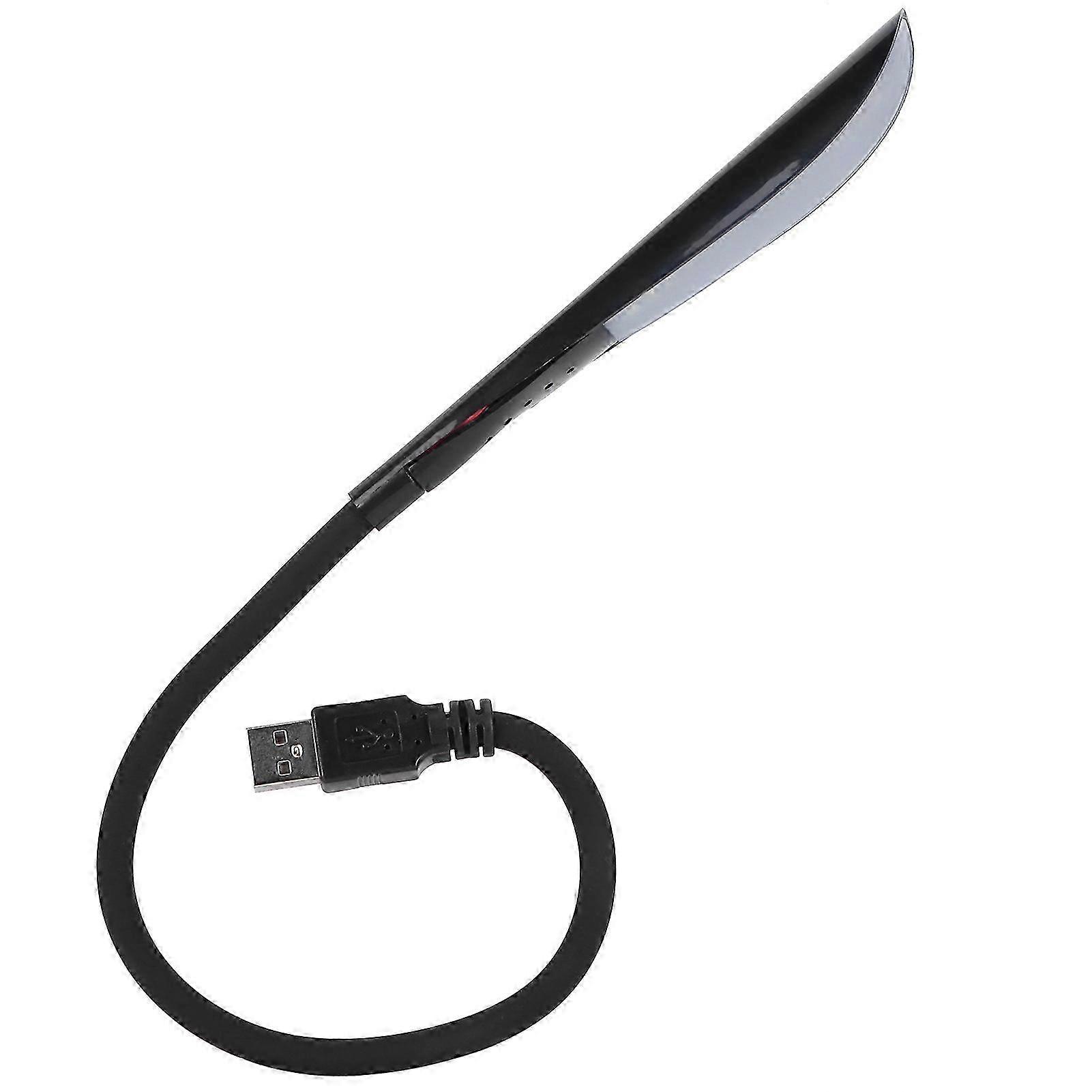 USB Reading Light 14LED Night Lamp Adjustable Brightness Flexible W/Touch Switch for Laptops Desktop A-B