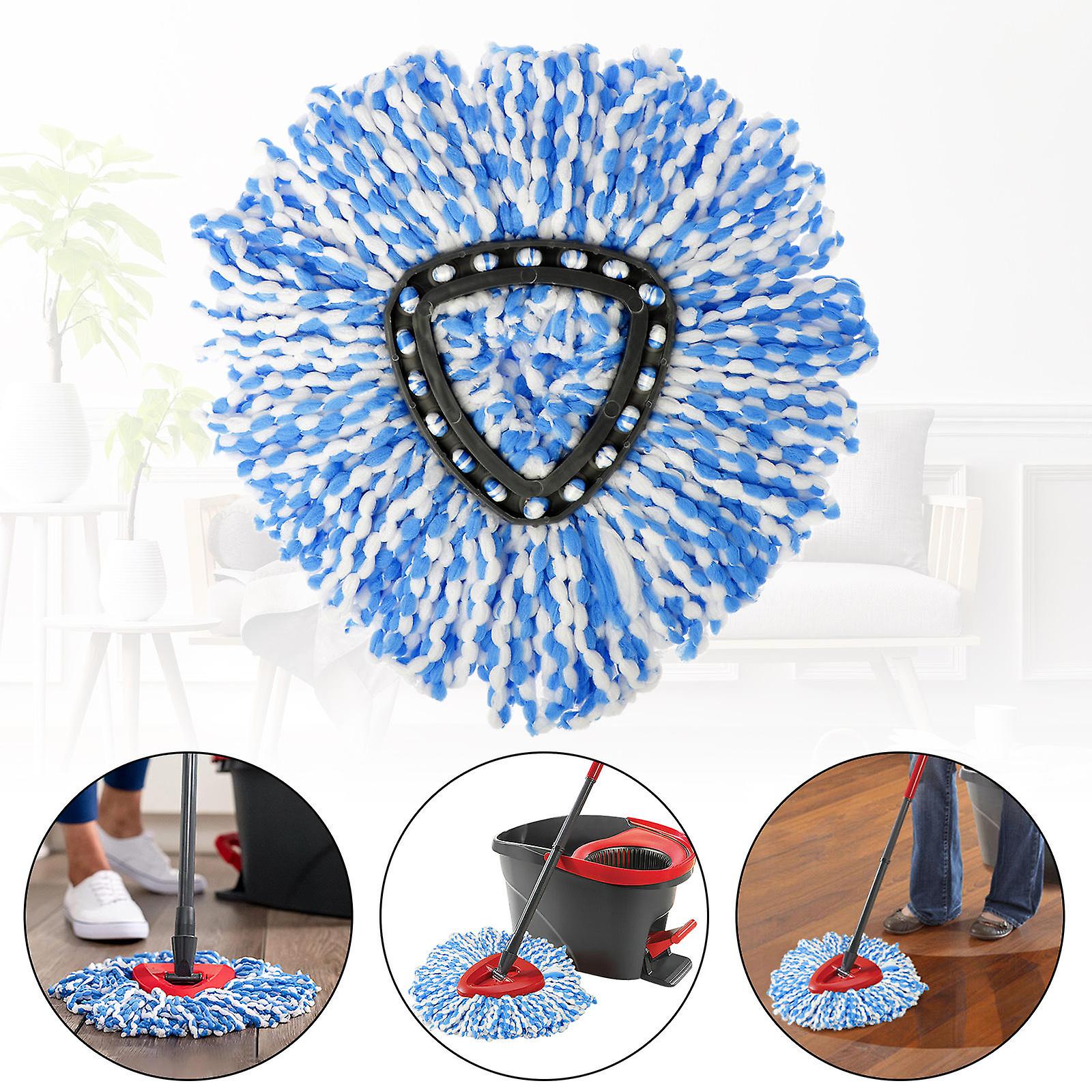 Triangle Rotating Mop Replacement Head Easy Cleaning Refill For O-Cedar Spin Mop