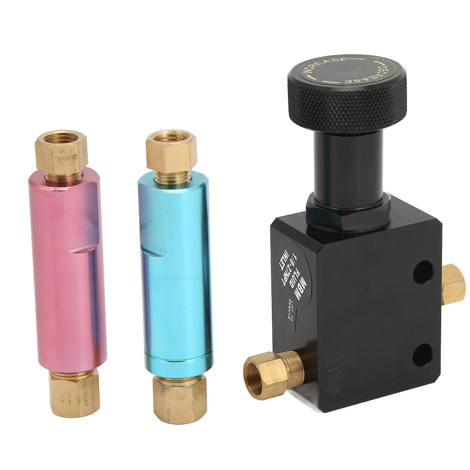 Brake proportioning valve for racing car with 2LB 10LB residual pressure
