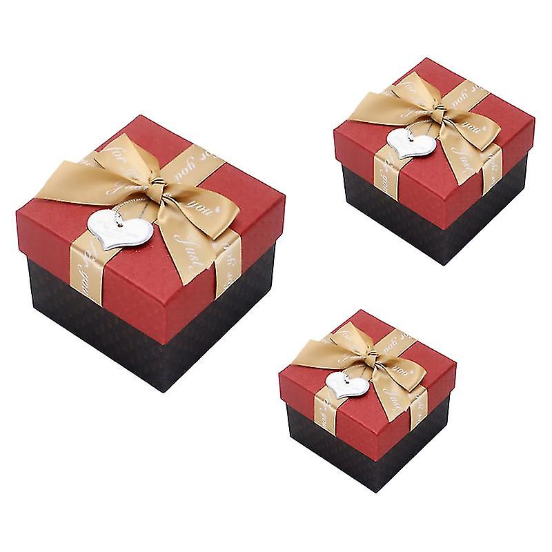 3pcs Present Storage Box