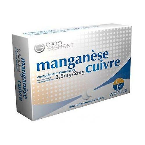 Manganese Copper Trace Element 30 tablets