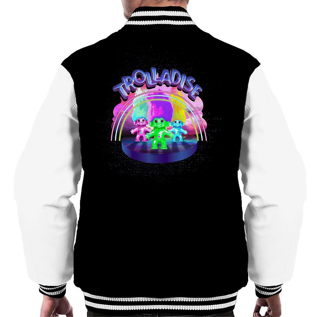 Trolls In Trolladise Men's Varsity Jacket