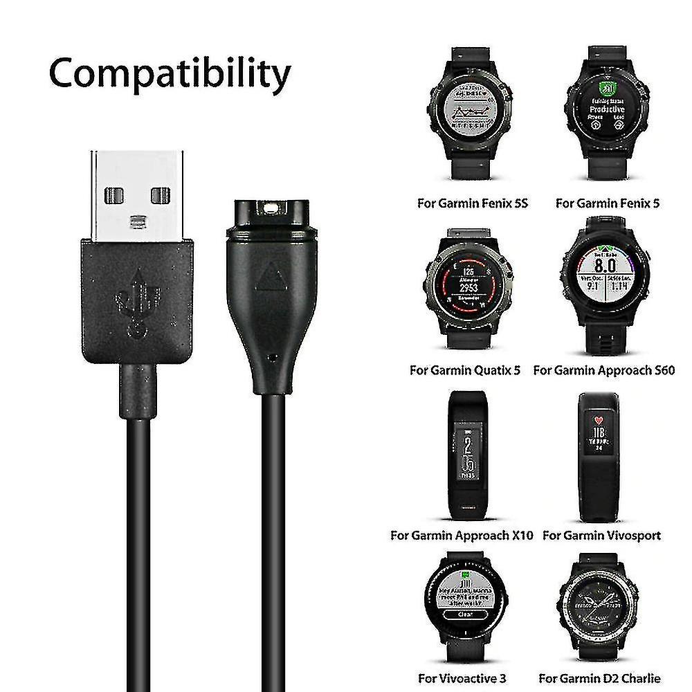 USB-kabellader For Garmin Fenix 5 5s 5x Venu2 Venu2s