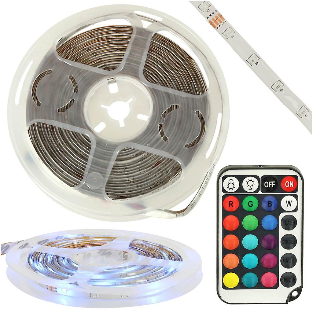 LED Tape SMD 3528 5m Waterproof Multicolor Remote Control