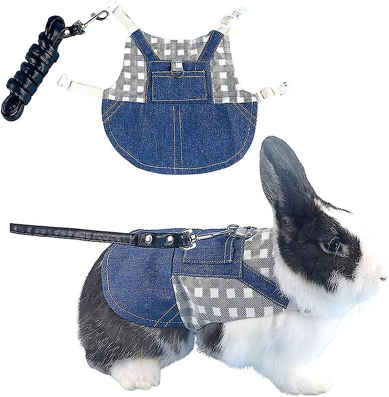 Adjustable Rabbit Harness, Rabbit Harness And Leash, Rabbit Clothes Harness Strap For Rabbits, Ferre