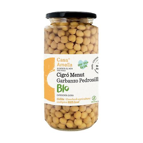 Organic cooked Pedrosillano chickpeas 540 g