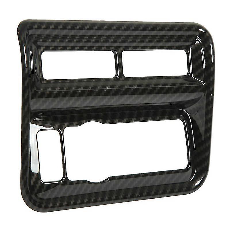 Headlight Switch Button Panel Trim Sporty Style Headlight Switch Decoration Panel Easy Installation 