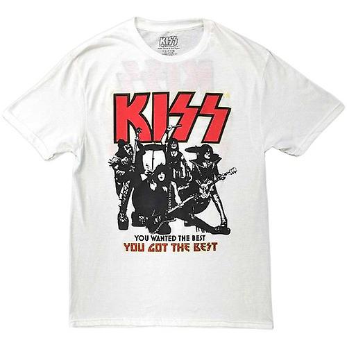 Kiss Unisex Adult End Of The Road You Got The Best T-Shirt