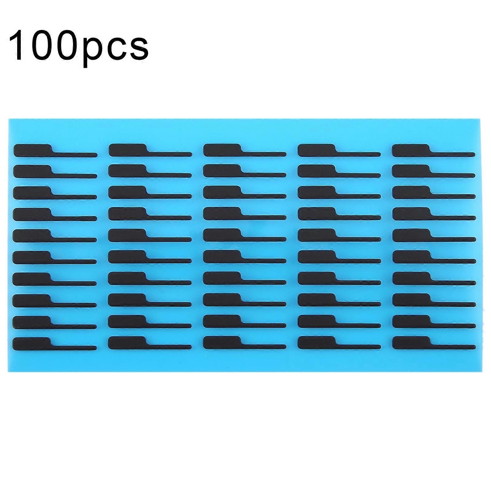 100pcs/set LCD Bottom Black Sticker For iPhone 15 Pro Max(01)