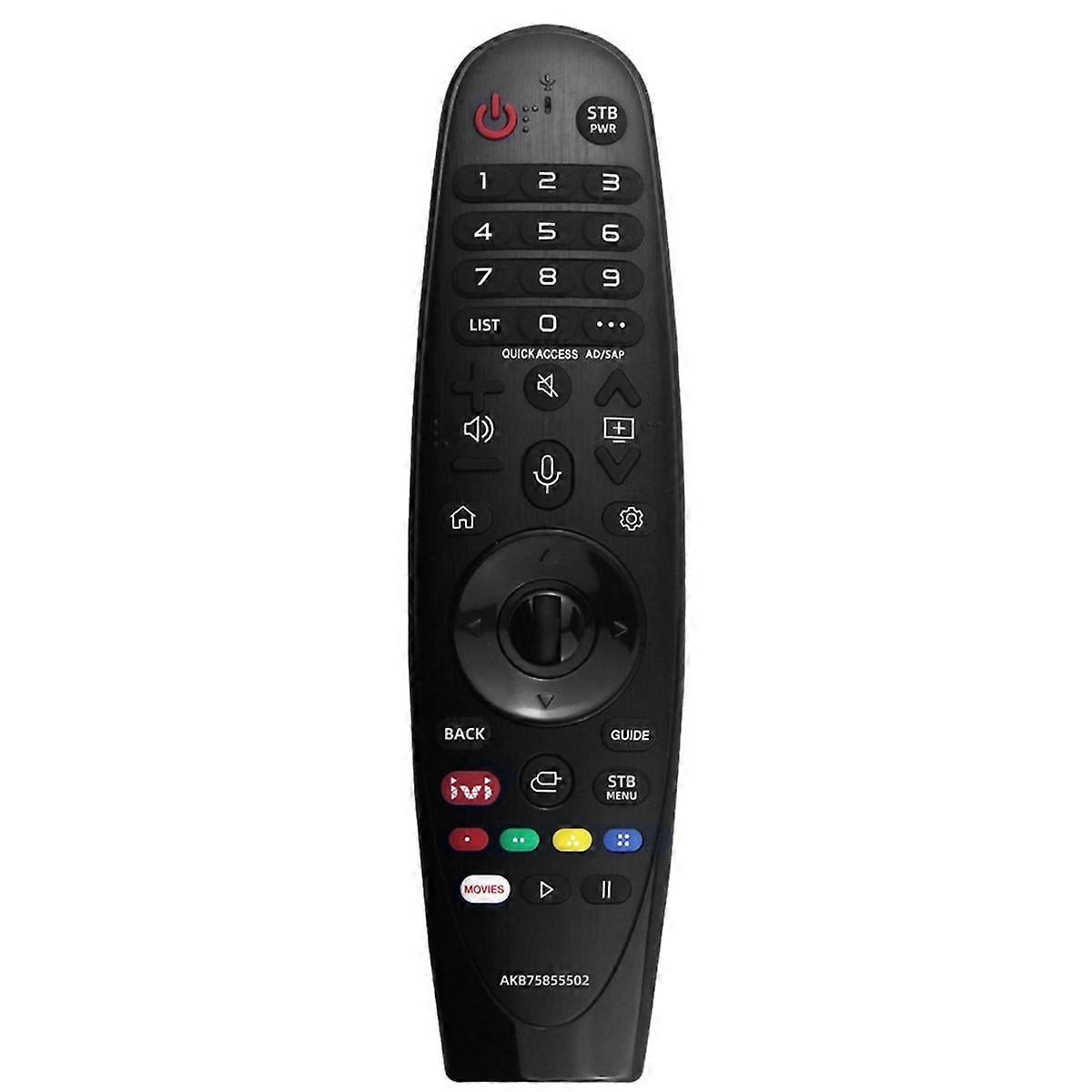 AKB75855502 Sprachfernbedienung mit Mikrofon Airmouse für 2020 AI ThinQ Smart TV UN8 UN7 UN6 Serie