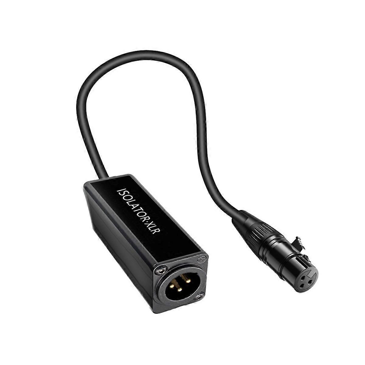 Audiokabel-Isolator XLR eliminiert Rauschen Masseschleife Audio-Isolator eliminiert Rauschen
