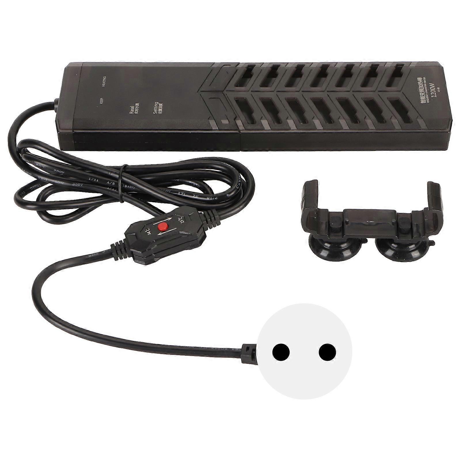 Aquarium Heater Professional 1200W Automatic Constant Temperature Digital Fish Tank Heating Rod with LED Display 220V EU Plug